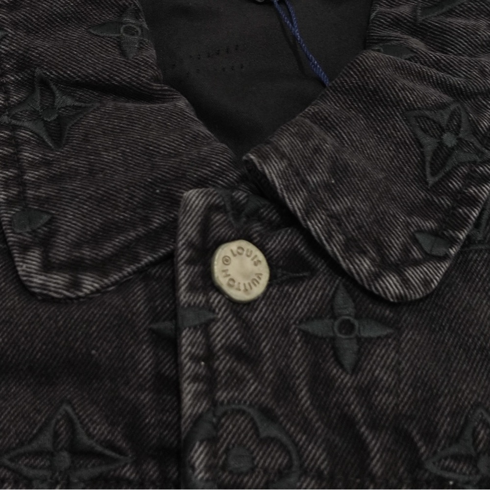 Louis Vuitton Gradient Monogram Denim Trucker Jac… - image 8